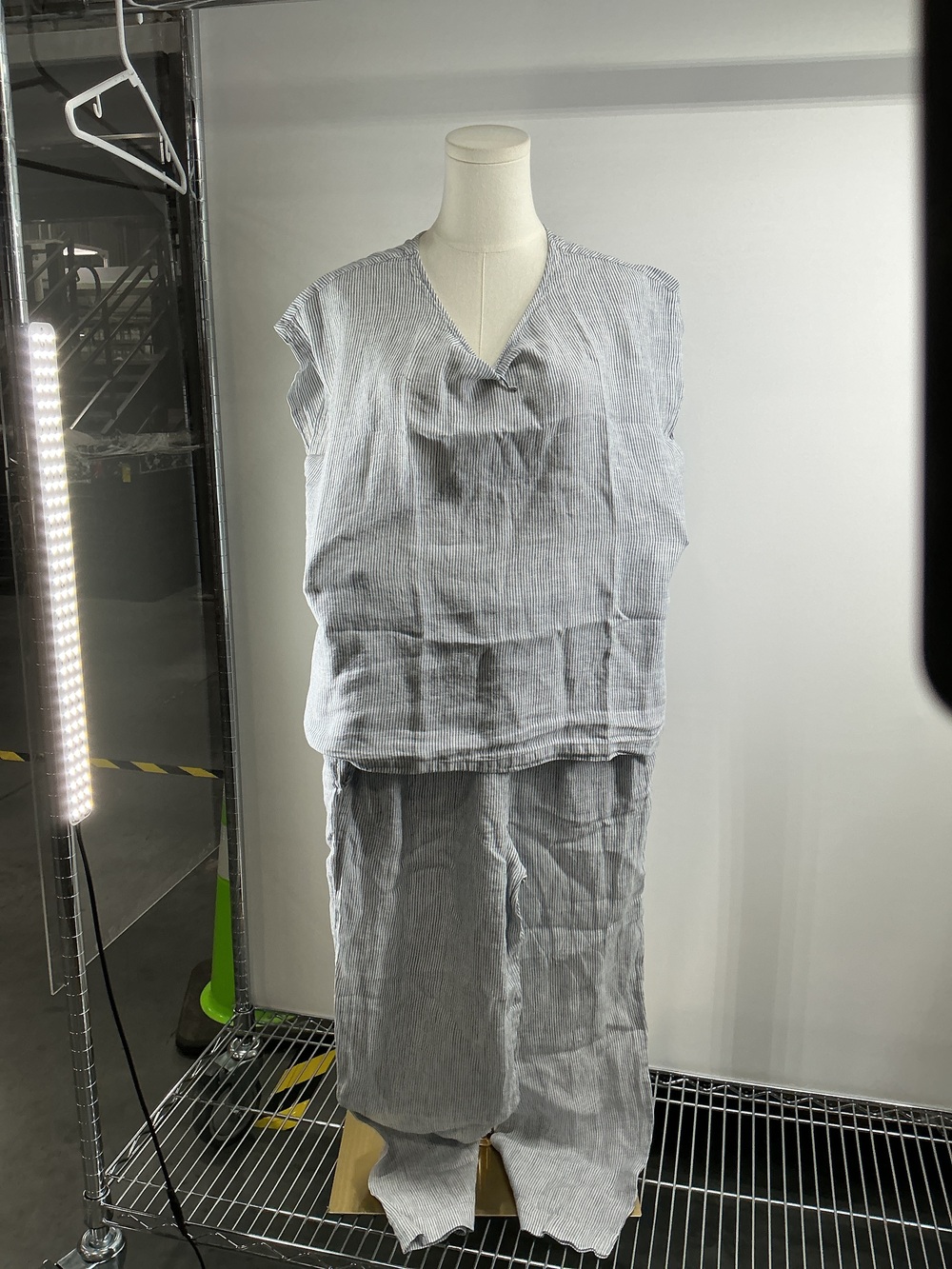 100% European Linen Pajama Set
